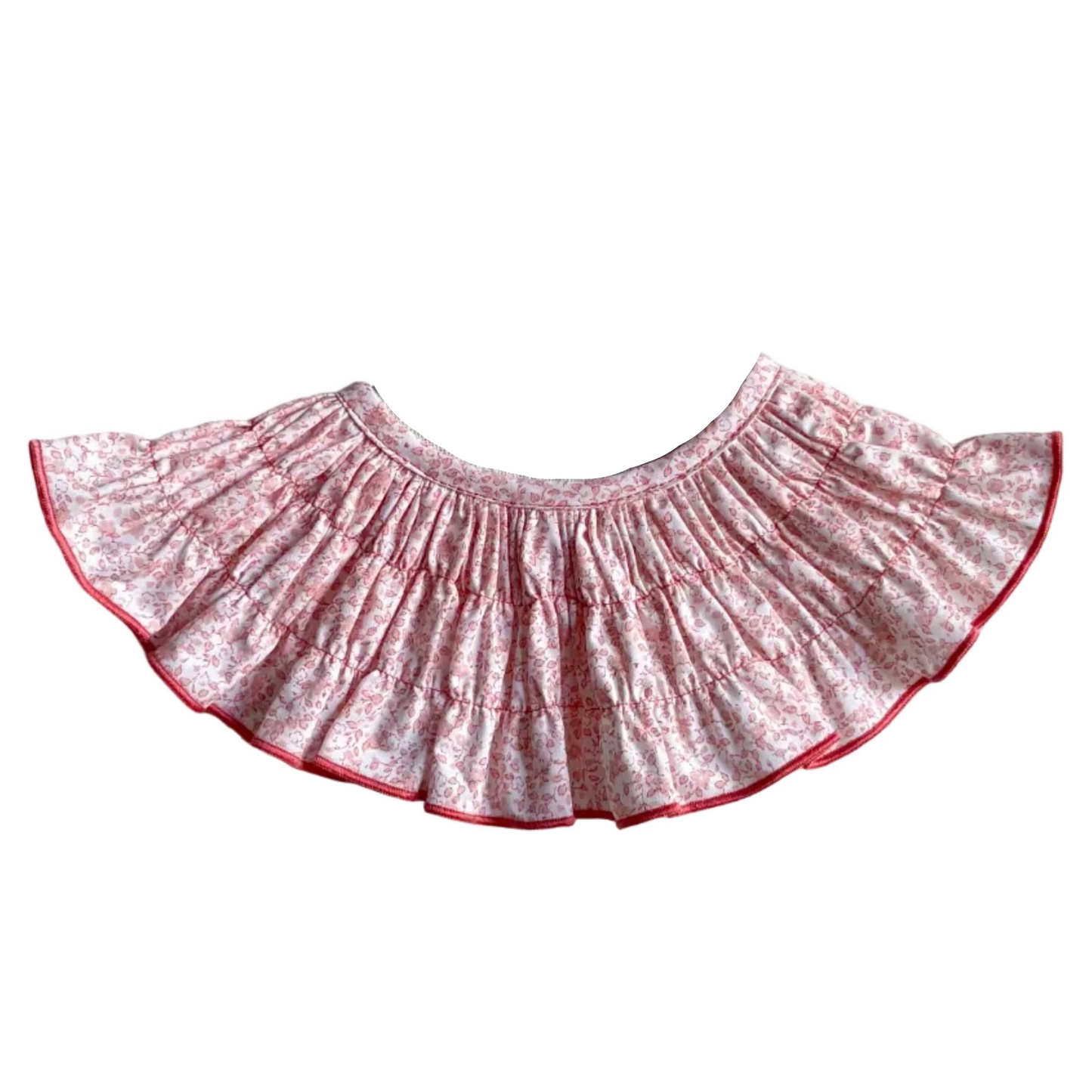 Gola Flores Cor-de-Rosa
